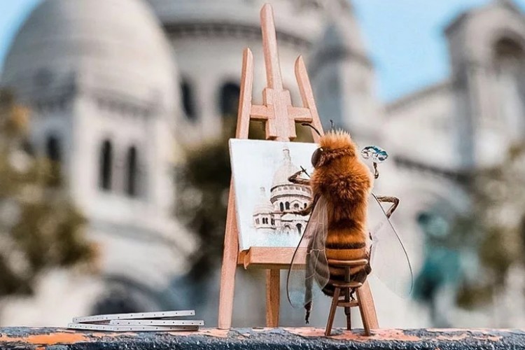 A méhek megmentéséért kampányol a világ első méhinfluenszere