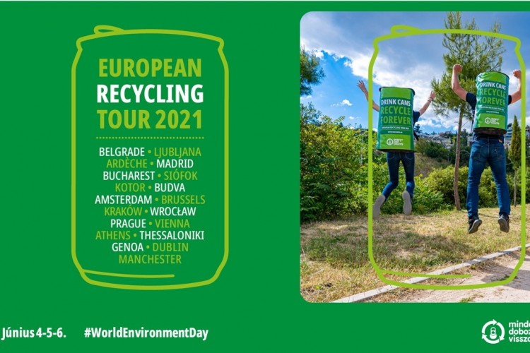 Pandémia - Szabadban tartózkodás - Sok közterületi hulladék: indul a European Recycling Tour!