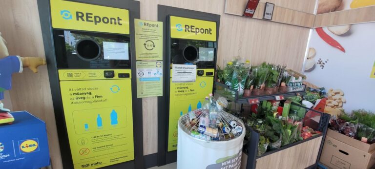 Zöld Ipar Magazin palackvisszaváltás Magyarország